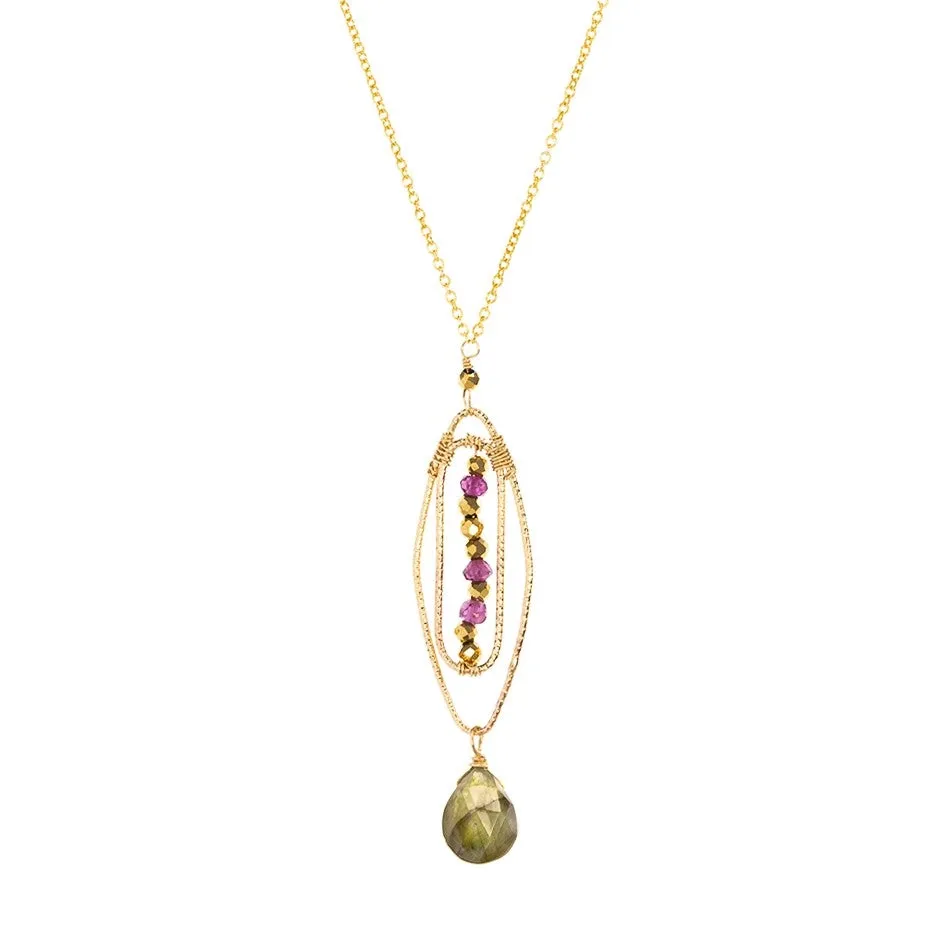 Gilded Midnight Necklace