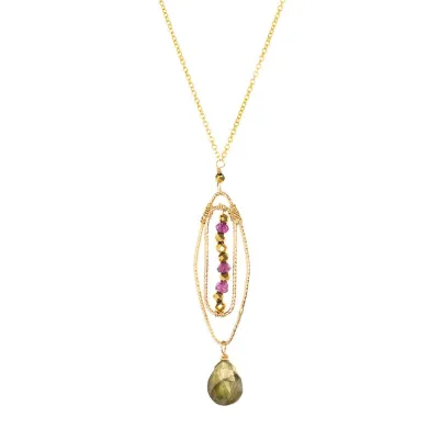 Gilded Midnight Necklace