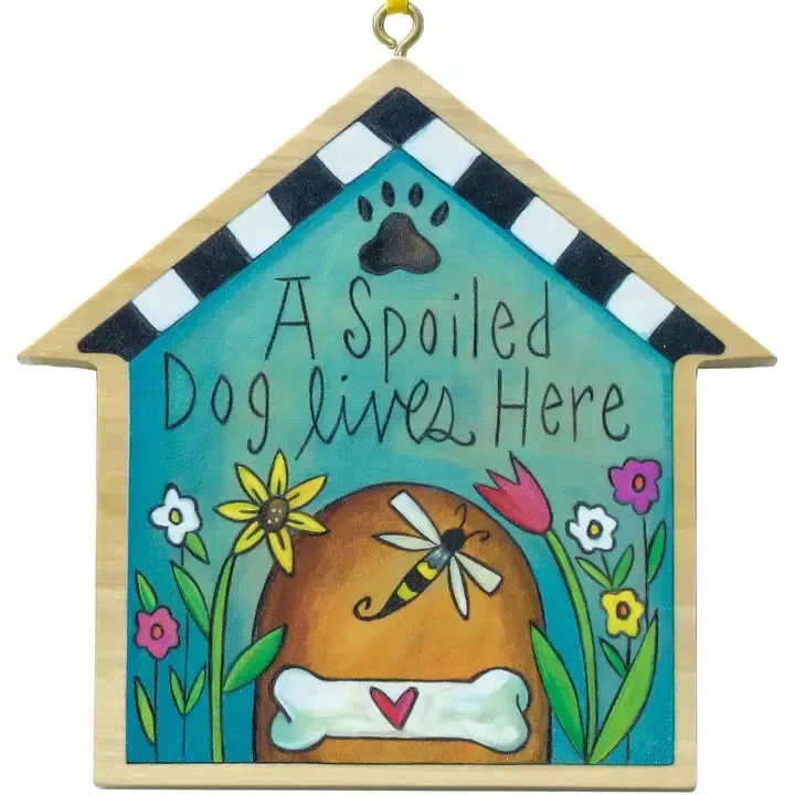 "Paw-fect Place" House Ornament