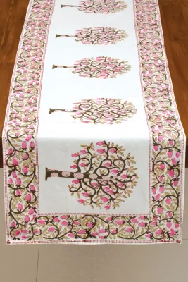 Blooming Tree Table Runner