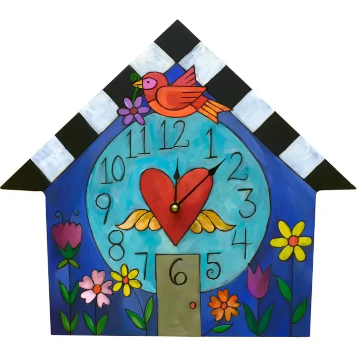 "A Little Birdie Told Me" House Clock