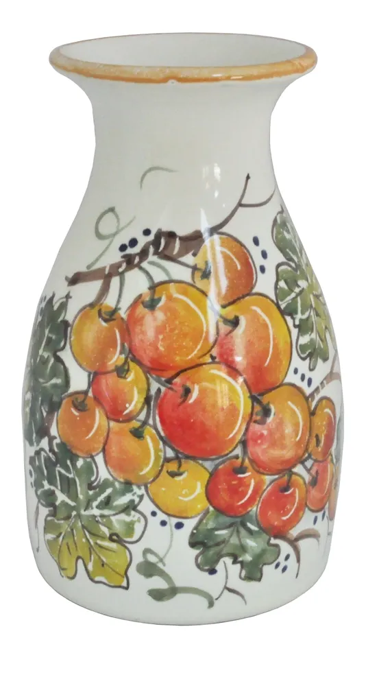 Vineyard Red Grapes Carafe/ Vase