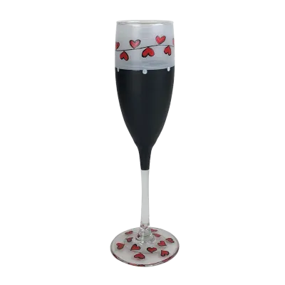 Parisian L'Amour Champagne Glasses