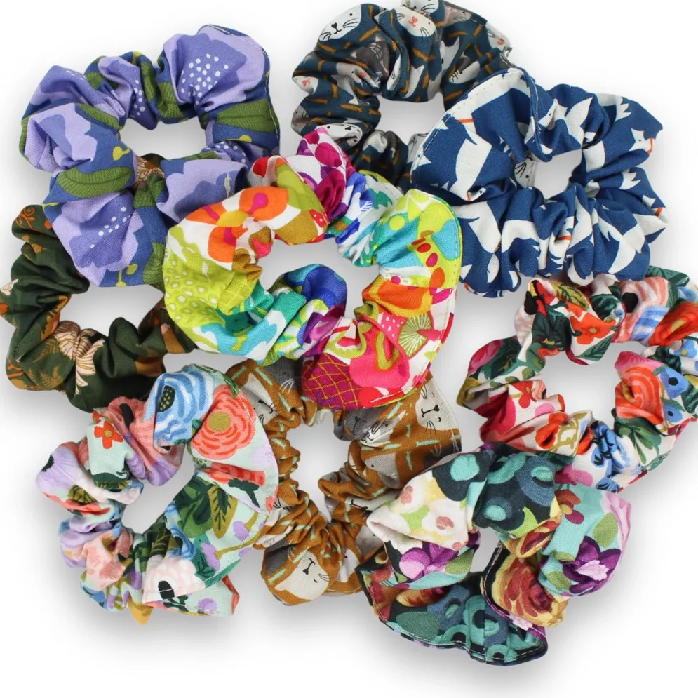 Hair Scrunchie - Assorted patterns