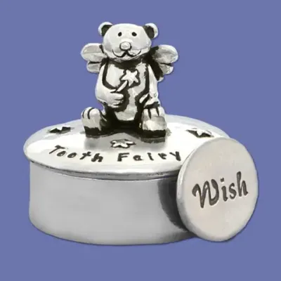 Toothfairy Teddy Box W/Coin