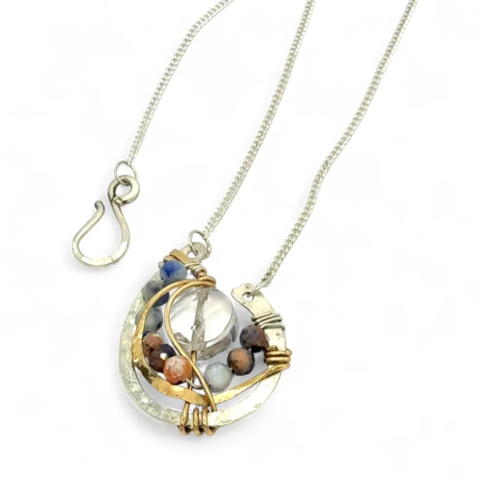84197N Rockport Granite Mini Necklace