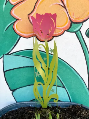 Tulip Trellis - Red Tulip