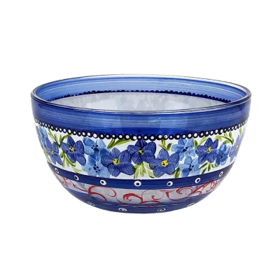 Barcelona Blue Flowers 6" Bowl