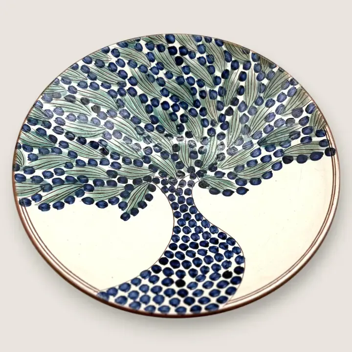 Dancing Tree Pottery Platter
