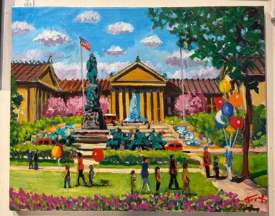 Art Museum 16x20