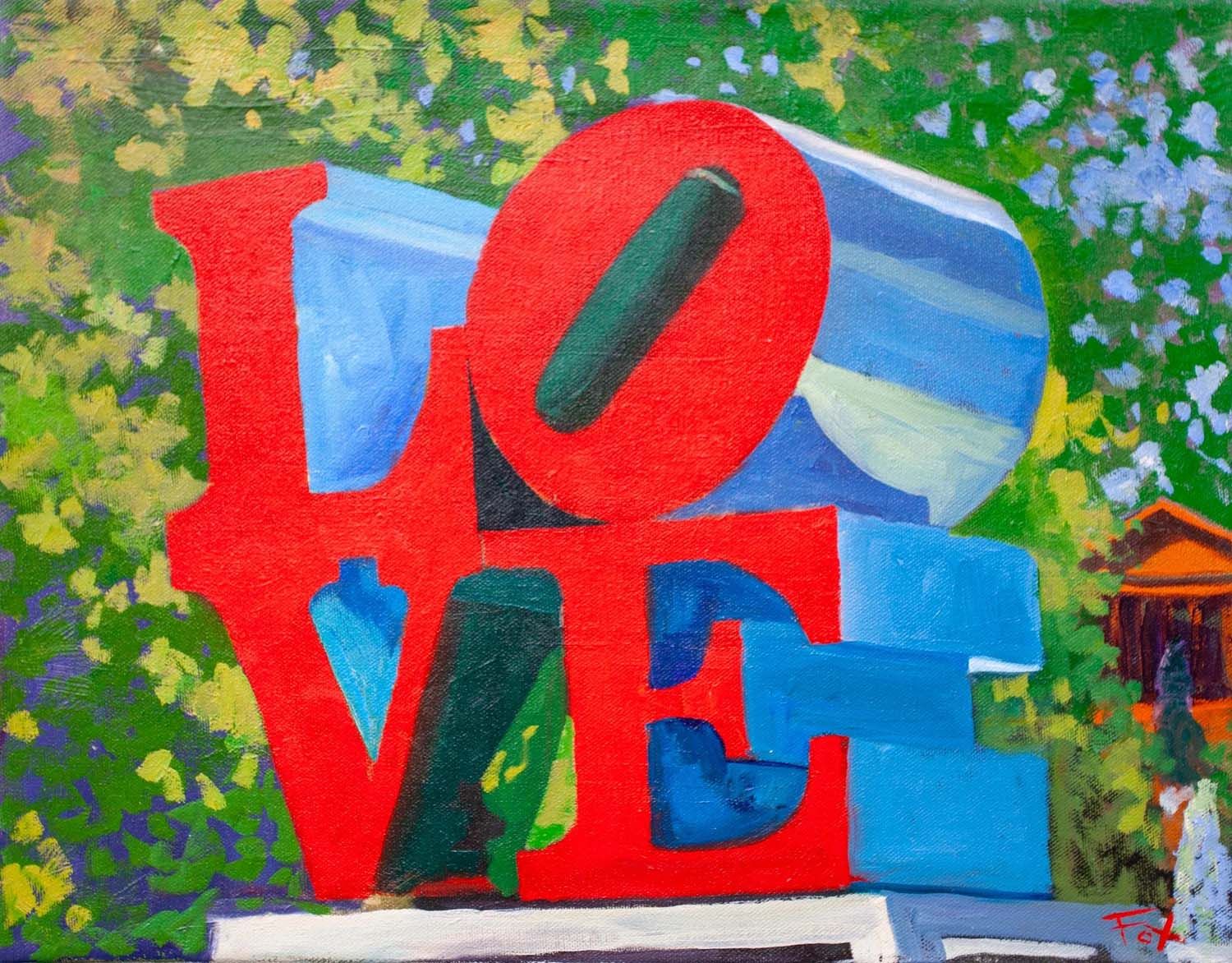 LOVE 24x30