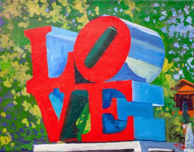 LOVE 24x30