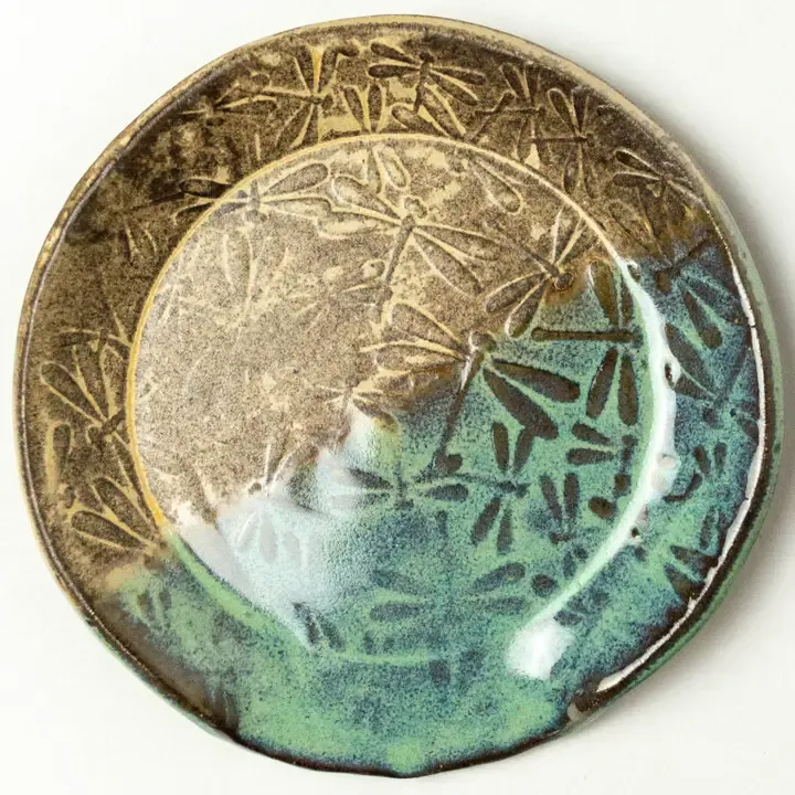 Dragonfly Pattern Spoon Rest