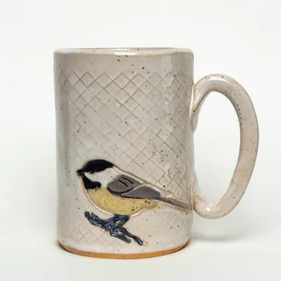 Chickadee Design Mug 14 oz
