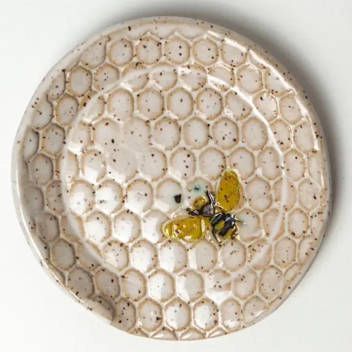 Honey Bee Pattern Spoon Rest