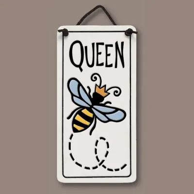 418 - Queen Bee mini tag