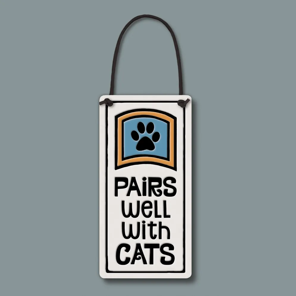 4009 - Pairs W/Cats mini tag