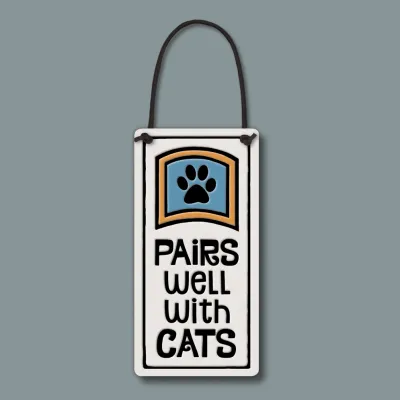 4009 - Pairs W/Cats mini tag