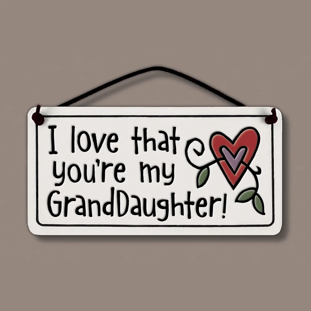 466 - Granddaughter mini tag