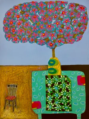 Seat At The Table #6  12"x16"
