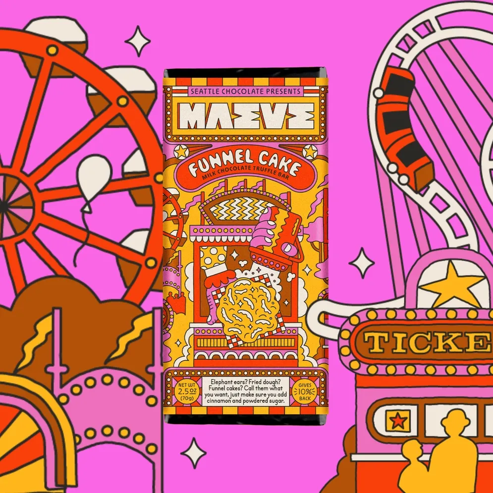 Funnel Cake Truffle Bar