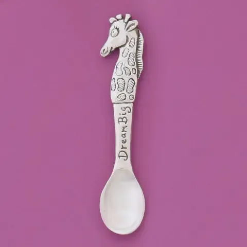 Giraffe/Dream Big Baby Spoon (NO BOX)*