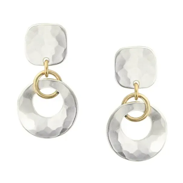 Interlocking Post Earrings