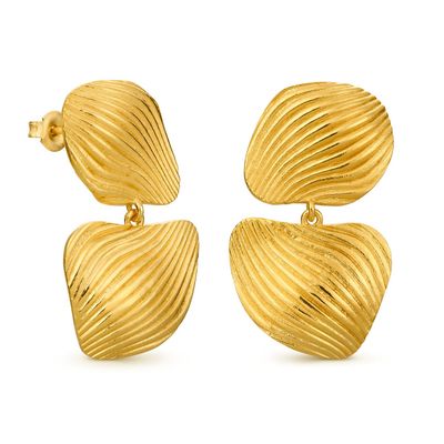 311561G  ONARIA 2 PIECE EARRING GOLD