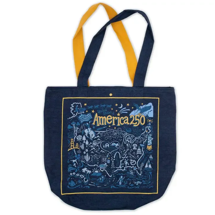 America250 Denim Tote Bag