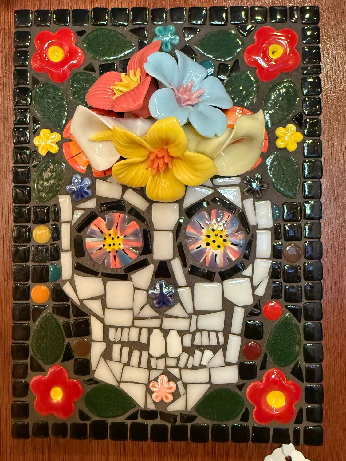 Day Of The Dead Mosaic 5 X 7