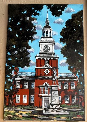 Independence Hall 24x 36
