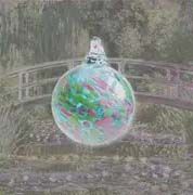 Monet Ornament 3"