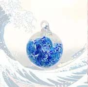 The Wave Ornament 3"