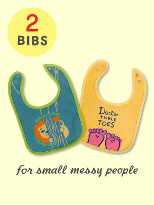 Peekaboo/ Toes Baby Bibs