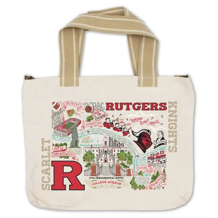 Rutgers University Collegiate Tote Bag