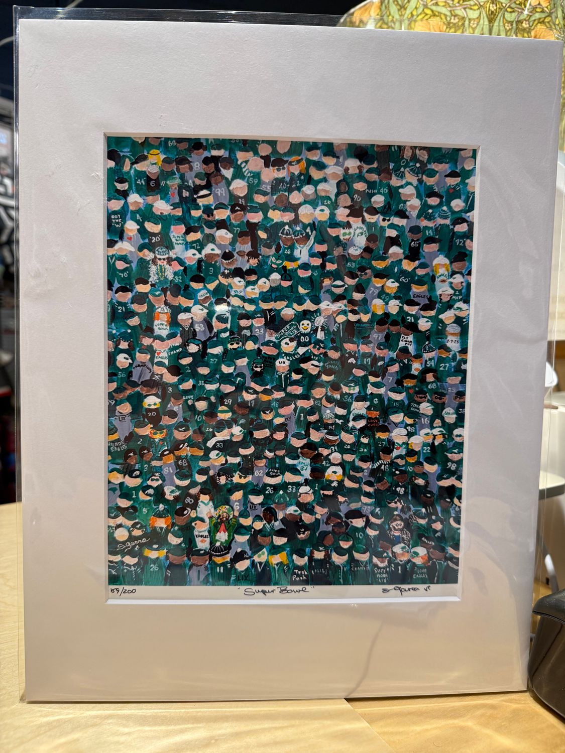 Eagles Ltd Edition Matted Print