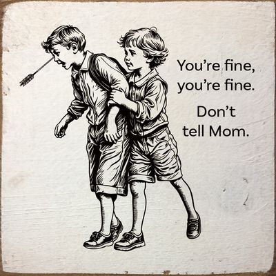 You're Fine, Your're Fine . Don't Tell Mom Ivory