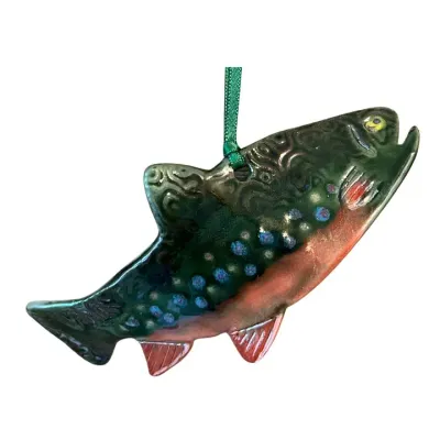 Brook Trout Ornament SEASONAL MERCH NO RETURN