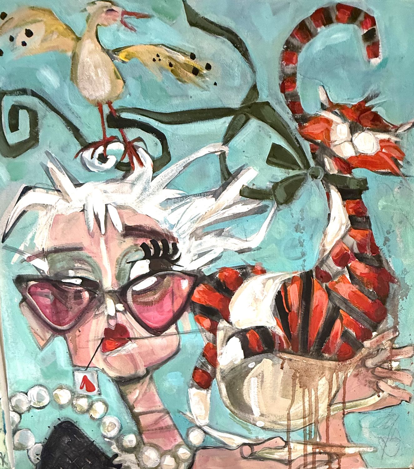 Gladys Looking For Love 22x24