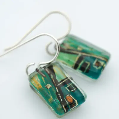 Grünhaus Drops  Dangle Earrings