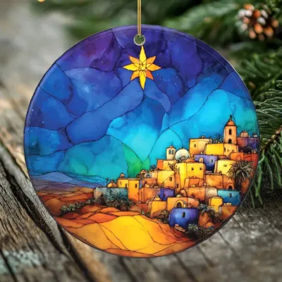 Star Over Bethlehem Ornament Holiday Merch FINAL