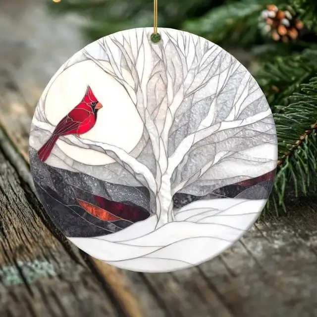 Cardinal Ornament Holiday Merch FINAL