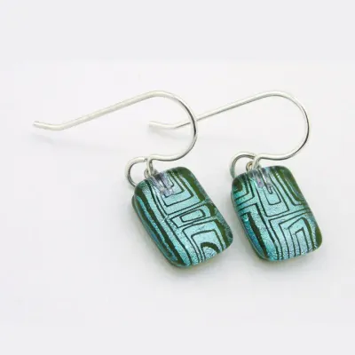 Lichenology Sm Drops  Dangle Earrings