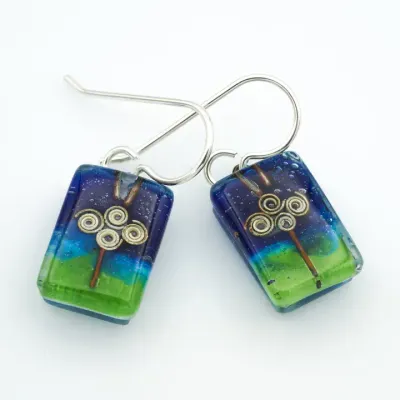 Dream Tree Drops  Dangle Earrings