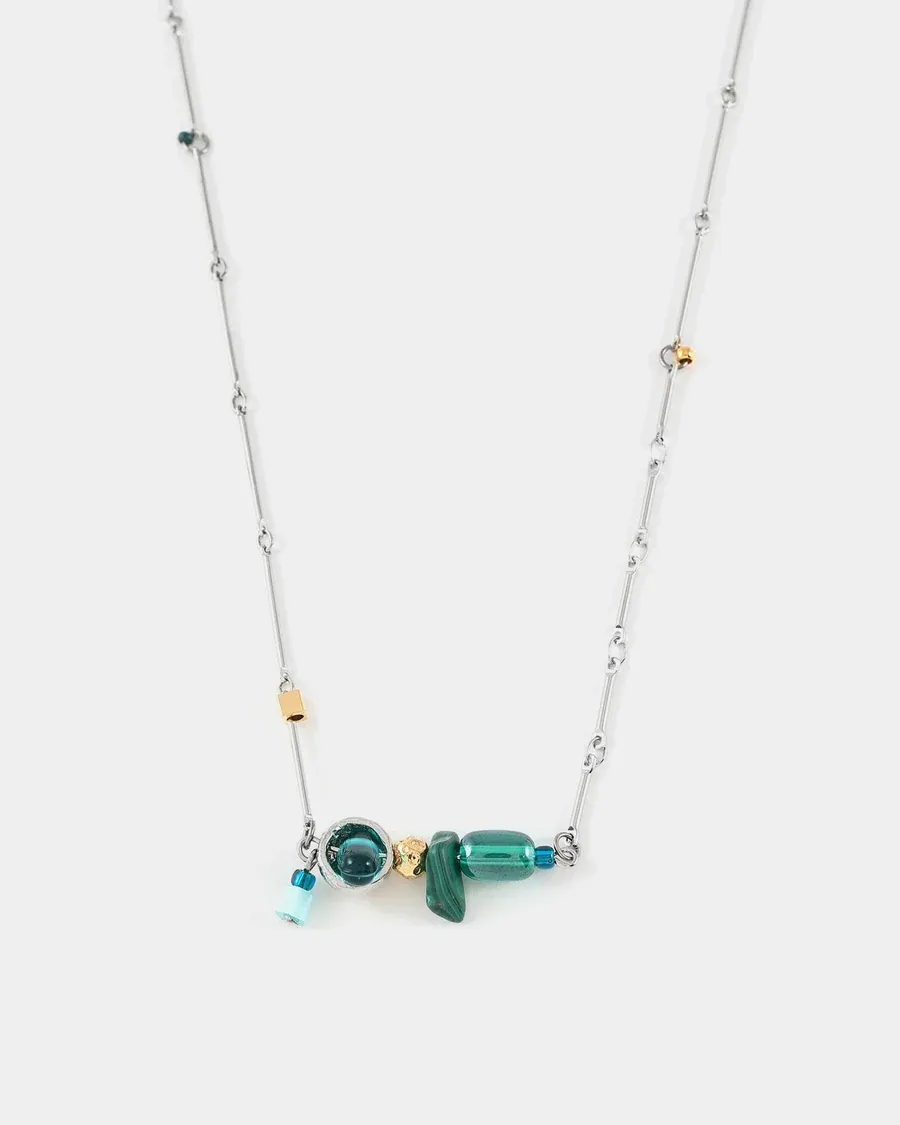 Dardo Teal Necklace