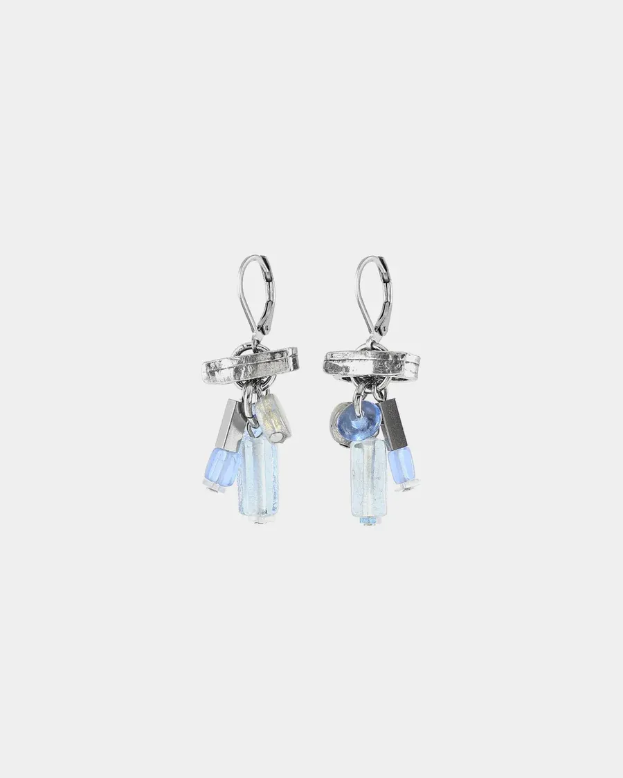 Juncus Blue Aura Earrings