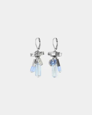Juncus Blue Aura Earrings