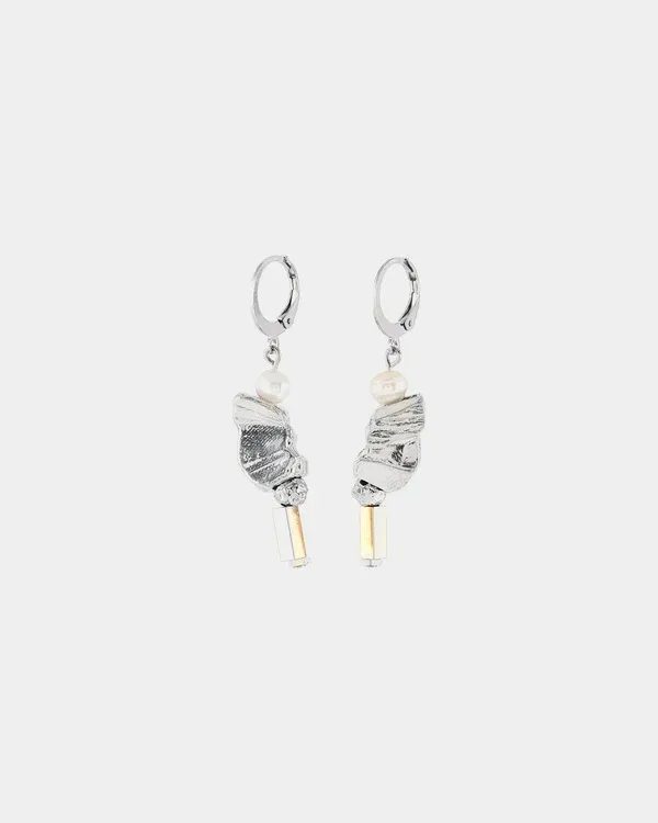 Ostar Two Tone Earrings