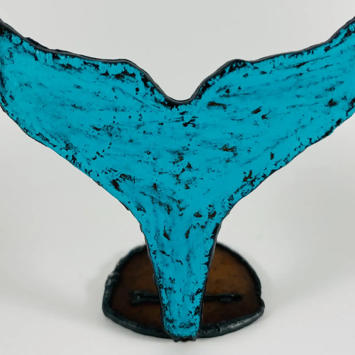 Whale tail standing