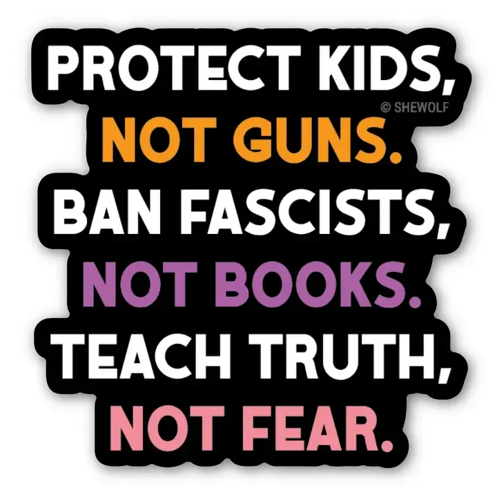 Protect Kids, Not Guns Sticker